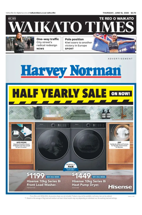 Cover of Waikato Times