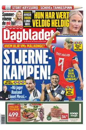 Cover of Dagbladet