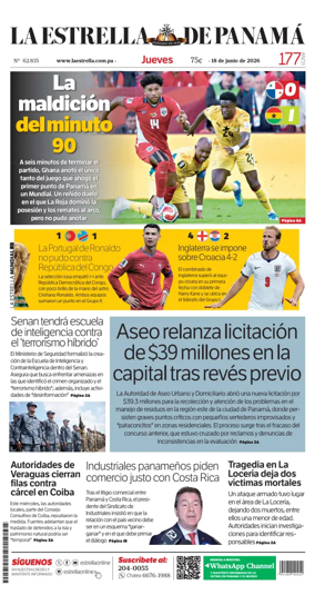 Cover of La Estrella de Panama