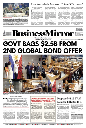 Cover of BusinessMirror
