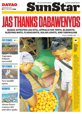 Cover of Sun.Star Davao