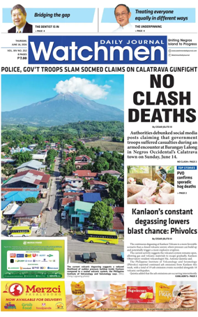 Cover of Watchmen Daily Journal