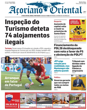 Cover of Acoriano Oriental