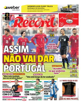 Cover of Record (Portugal)