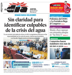 Cover of El Nuevo Dia