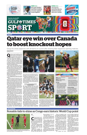 Cover of Gulf Times Sport