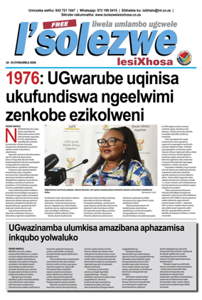 Cover of Isolezwe lesiXhosa