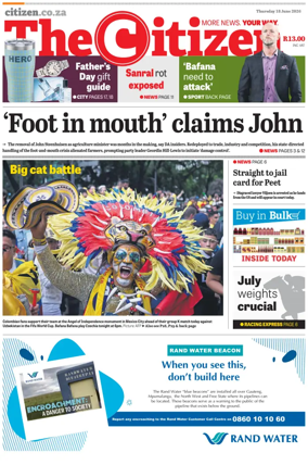 Cover of The Citizen (Gauteng)