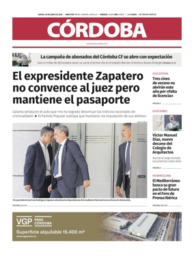 Cover of Diario Cordoba