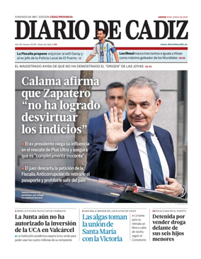 Cover of Diario de Cadiz