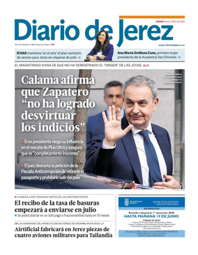 Cover of Diario de Jerez