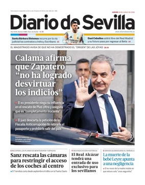 Cover of Diario de Sevilla