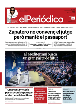 Cover of El Periodico - Catala