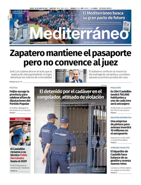 Cover of El Periodico Mediterraneo