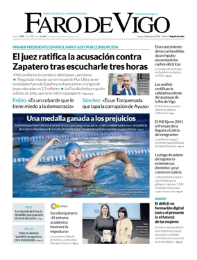 Cover of Faro de Vigo