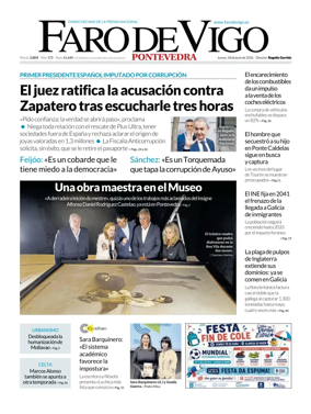 Cover of Faro de Vigo (Pontevedra)