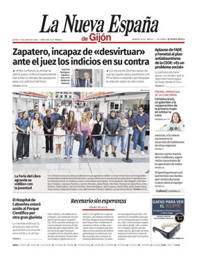 Cover of La Nueva Espana (Gijon)