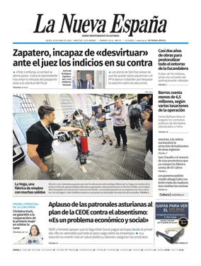 Cover of La Nueva Espana (Oviedo)