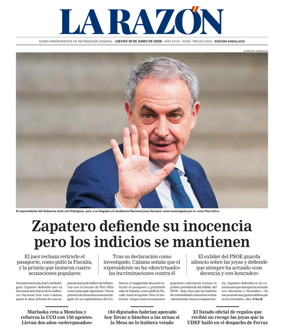 Cover of La Razon (Andalucia)