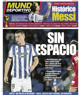 Cover of Mundo Deportivo (Gipuzkoa)