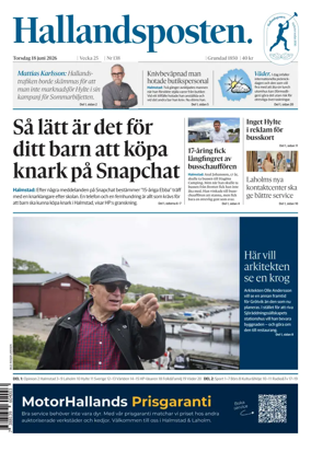 Cover of Hallandsposten
