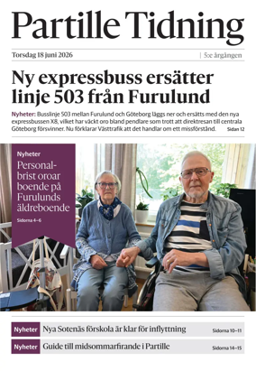 Cover of Partille Tidning