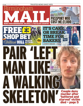 Cover of Birmingham Mail