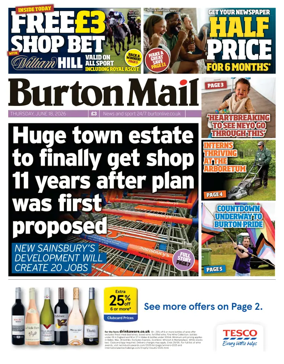 Cover of Burton Mail