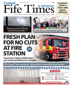Cover of Central Fife Times