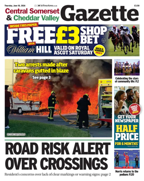 Cover of Central Somerset & Cheddar Valley Gazette