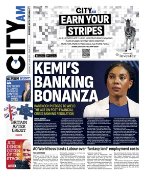 Cover of City AM