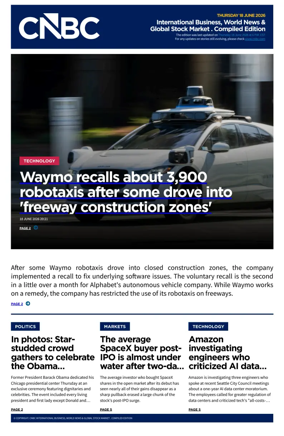 Cover of CNBC