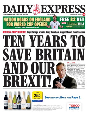 Cover of Daily Express