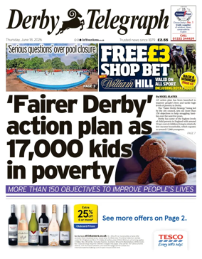 Cover of Derby Telegraph