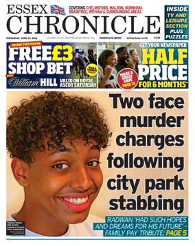 Cover of Essex Chronicle