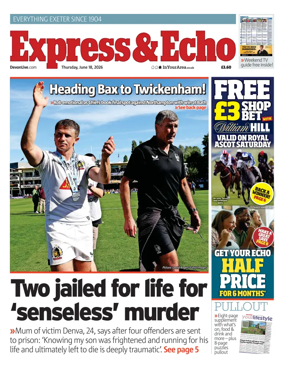 Cover of Express & Echo (City & East Devon Edition)
