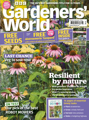 Cover of BBC Gardeners' World Magazine