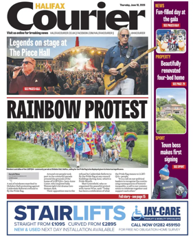 Cover of Halifax Courier