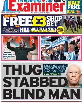 Cover of Huddersfield Daily Examiner