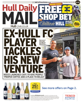 Cover of Hull Daily Mail