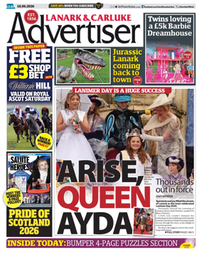 Cover of Lanark & Carluke Advertiser