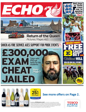 Cover of Liverpool Echo