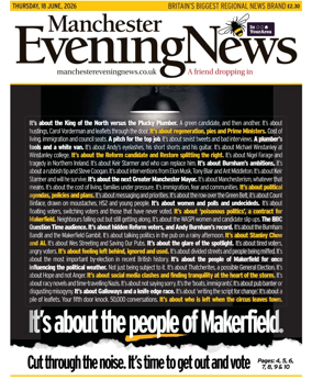 Cover of Manchester Evening News
