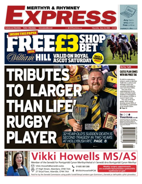 Cover of Merthyr Express