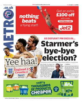 Cover of Metro (UK)