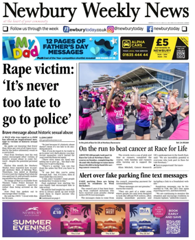 Cover of Newbury Weekly News