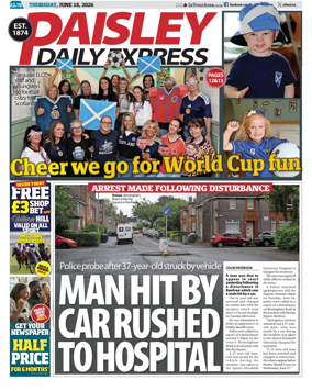 Cover of Paisley Daily Express
