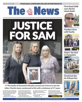 Cover of Portsmouth News