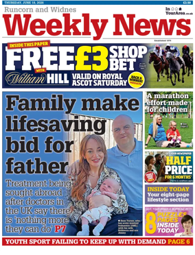 Cover of Runcorn & Widnes Weekly News