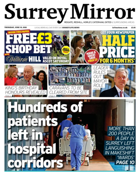 Cover of Surrey Mirror